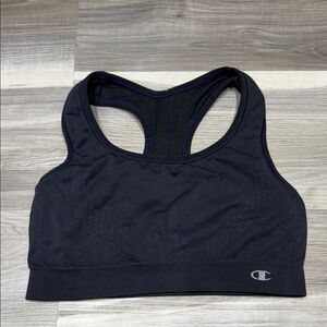 Champion Women's Black Racerback Sports Bra size medium